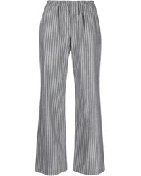 Paloma Wool - Striped Organic-Cotton Trousers - Lyst