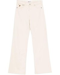 Lois - Lindsay Logo-Patch Trousers - Lyst