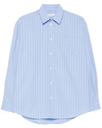 Sporty & Rich - Striped Cotton Shirt - Lyst