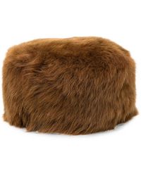 Saint Laurent - Pillbox Hat - Lyst