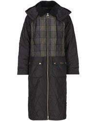 Barbour - Osbourne Quilted Tartan-Panelled Jacket - Lyst