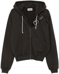 Magliano - Belt-Detail Zip-Up Hoodie - Lyst