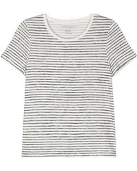 Majestic Filatures - Striped Short-Sleeve T-Shirt - Lyst