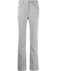 Givenchy - 4G Jacquard Jeans - Lyst