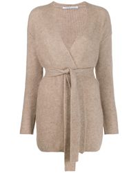 Agnona Cable Knit Cardigana - Multicolour