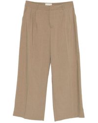 THESTROY - Pleated Trousers - Lyst