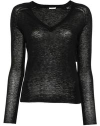 JOSEPH - Cetus V-Neck Top - Lyst