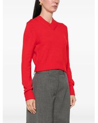 Soeur - Jonas Ribbed-Knit V-Neck Sweater - Lyst