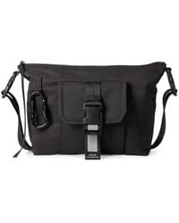A.P.C. - A. P.C. Trek Satchel Buckle-Fastening Messenger Bag - Lyst