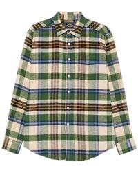 Portuguese Flannel - Check-Pattern Flannel Shirt - Lyst