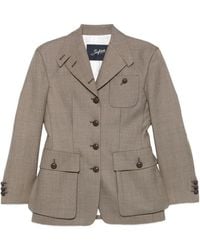 The Seafarer - Flap-Pocket Button Jacket - Lyst
