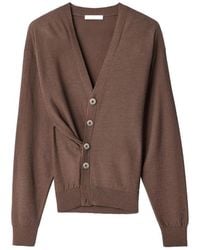 Lemaire - Relaxed Twisted Cardigan - Lyst