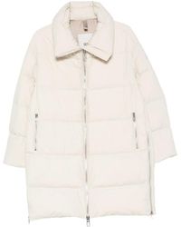 DUNO - Quilted High-Neck Coat - Lyst