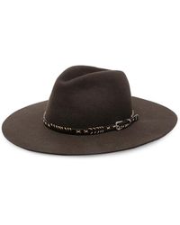 Golden Goose - Buckle-Detail Fedora Hat - Lyst