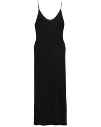 Saint Laurent - Chain-Link-Strap Backless Maxi Dress - Lyst