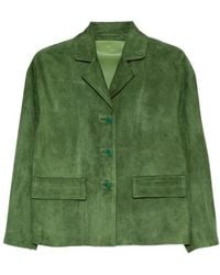 SANTORO - Button Pocket Jacket - Lyst