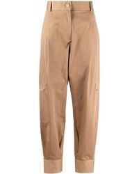 JW Anderson High-waist Cargo Trousers - Brown