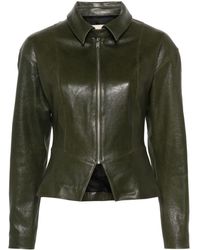 Paloma Wool - Fabia Leather Zipped Jacket - Lyst