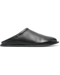 Marsèll - Round-Toe Leather Slippers - Lyst