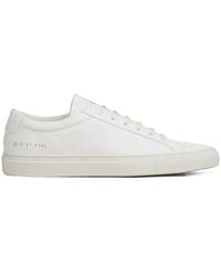 Common Projects - Leather Lace-Up Sneakers - Lyst