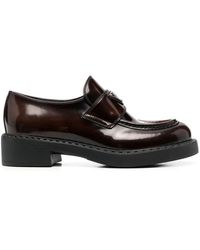 Prada Loafers and moccasins for Women | Online Sale up to 75% off | Lyst
