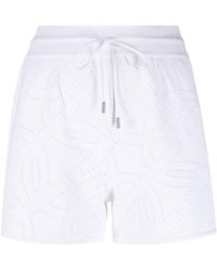 Ferragamo - Gancio-perforated Shorts - Lyst