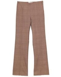 Max Mara - Prince Of Wales Check Trousers - Lyst