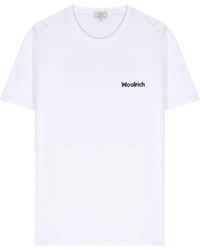 Woolrich - Logo-Rubberised Cotton T-Shirt - Lyst