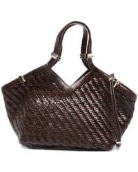 Benedetta Bruzziches - Woven Leather Tote Bag - Lyst