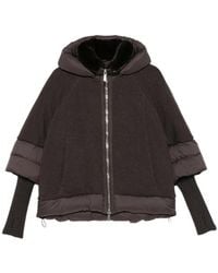 Moorer - Medea Hooded Panelled Jacket - Lyst