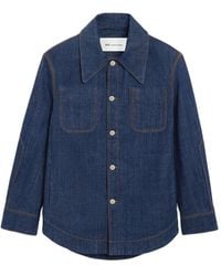 Ami Paris - Ami De Coeur Buttoned Overshirt - Lyst