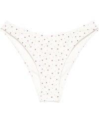 Frankie's Bikinis - Strawberry-Print Bikini Bottoms - Lyst
