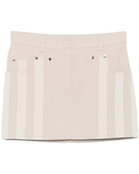 Fendi - Neutrals Skirts - Lyst