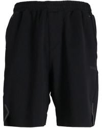 BOSS - Elasticated-Waistband Track Shorts - Lyst