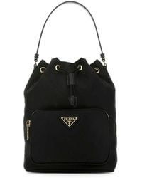 Prada - Duet Re-Nylon Bucket Bags - Lyst