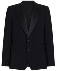 Dolce & Gabbana - Single-Breasted Two-Piece Wool Tuxedo Suit - Lyst