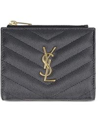 Saint Laurent - Wallets & Purses - Lyst