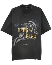 Represent - Enemy Graphic-Print Cotton T-Shirt - Lyst