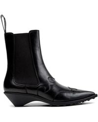 Camper - Anita Panelled Leather Ankle Boots - Lyst