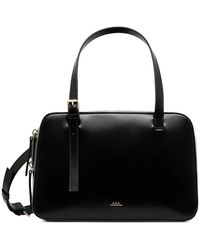 A.P.C. - Top Handle Bag With Adjustable Strap - Lyst