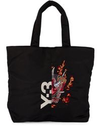 Y-3 - Yaksha Graphic-Print Tote Bag - Lyst