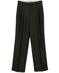 Berwich - Pleated-Details Trousers - Lyst