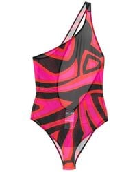 PUCCI - Bodysuit One-Shoulder - Lyst