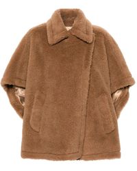 Max Mara - Tebe Teddy Cape - Lyst