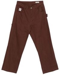 Bode - Patch-Detail Trousers - Lyst