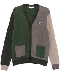 Maison Labiche - Balfournier Colour-Block Patch-Pocket Cardigan - Lyst
