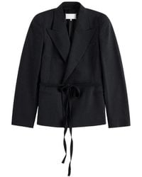 Maison Margiela - Wrap Belt Blazer - Lyst