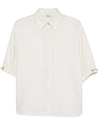 Herno - Neutrals Tops - Lyst