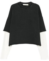 Stay Human On Earth - Layered Sweatshirt - Lyst