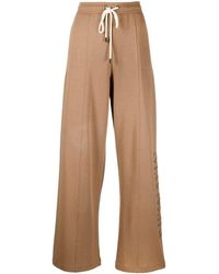 Brown Slacks and Chinos Max Mara Trousers Max Mara Synthetic Trouser in Camel Womens Trousers Slacks and Chinos 